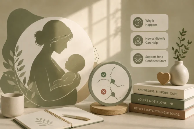 Breastfeeding Latch Problems: Why They Happen and How a Midwife Can Help